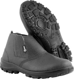 Botina Com Solado Em Poliuretano Monodensidade, Com Elástico, Com Biqueira, Nº 42, Ben 0042