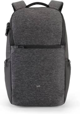 WB Mochila Executiva para Notebook até 15,6" Ulf Impermeável Antifurto com Cadeado Anti-transpirante (Cinza)
