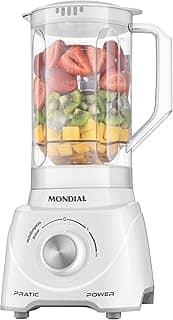 Liquidificador Pratic Power, Mondial, Branco, 550W, 110V - L-97-W