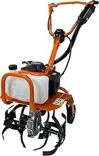 Motocultivador Tratorito Gasolina 4T 53cc 3,6HP com Lâminas Cultivadoras Carbon Fak