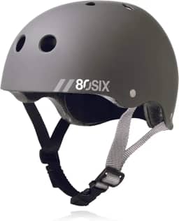 80SIX Triple Certified Multisport Helmet - Ideal for Bike, Scooter, Skateboard, Roller Skate and Inline Skate