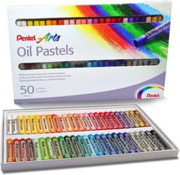 Pentel Giz Pastel Oleoso 50 Cores PHN-50
