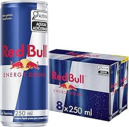 Pack de 8 Latas Red Bull Energético, Energy Drink, 250ml