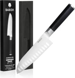Faca Santoku Babish, aço alemão, 16,5 cm