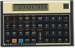CALCULADORA FINANCEIRA HP 12C GOLD 120 FUNÇÕES RPN E ALG (IMP)
