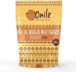 Pão de Queijo Multigrãos Plant-Based, Sem Conservantes, 250g