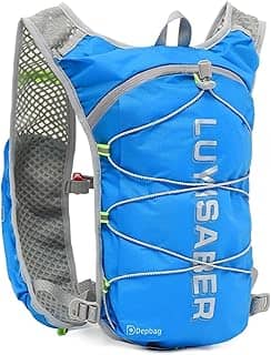Kit Mochila Hidratação Ciclista Corrida Trilha Impermeável Com Squeeze 2L Termoplástico Tubo de Silicone