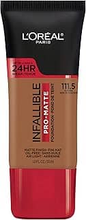 L'Oreal Paris Cosmetics Makeup Infallible Pro-Matte Liquid Longwear Base, noz-moscada, 30 ml