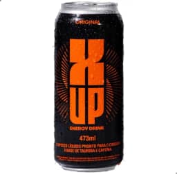 Energético X-UP Sabor Original Lata 473ml Bebida com Taurína, Cafeína e Vitaminas