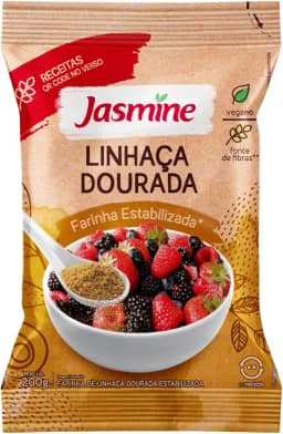 Jasmine Farinha de Linhaça Dourada Integral 200g