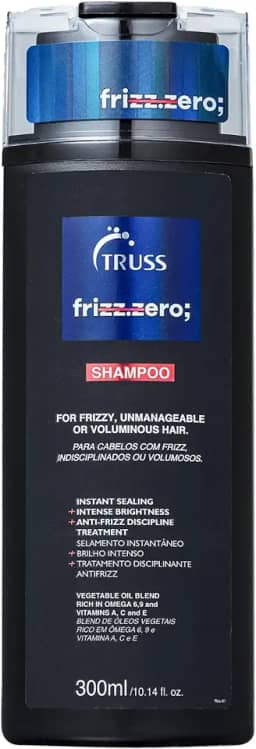 Truss Shampoo Frizz Zero | Controle de Frizz e Brilho Intenso | 300ml