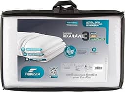 Travesseiro Regulável Visco NASA, Espuma Massageadora e Látex, Personal Mix 3, 50x70 cm, Fibrasca