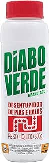 Desentupidor de Pias e Ralos Granulado 300g, Diabo Verde
