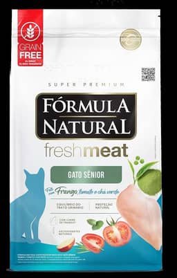 Fórmula Natural Fresh Meat Ração Seca Para Gatos Sênior Sabor Frango 1Kg
