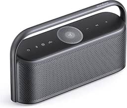 Soundcore Motion X600 da Anker Caixa de Som Portáteis Bluetooth, Áudio Espacial Hi-Res, 50W Sem Fio, IPX7 à Prova D'Água, Pro EQ, Entrada AUX, Ideal para Casa, Escritório, Quintal e Banheiro, Preto
