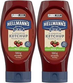 Pack Ketchup Hellmann's Squeeze 2 Unidades 380g