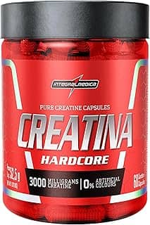 Integralmedica - Creatina em Cápsulas Hardcore - 100% Pura e Monohidratada - 60 Cápsulas