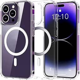 [GL CASES] Capa iPhone 11 Capinha Apple iphone 11 Compatível Com Magsafe Anti-Amarelamento De Silicone Premium Com Bordas Elevadas Para Câmera E Tela Com Indução Magnética (iPhone 11)