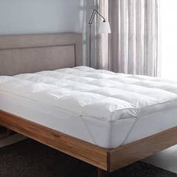 Buddemeyer Pillow Top Queen Vision Fill 100% Algodão Branco