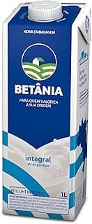 Betânia - Leite UHT Integral, 1L