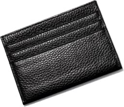 CARTEIRA Slim Para Cartões E Habilitação CNH Compacta Porta Documentos Com Vários Compartimentos Nas Cores Vermelha, Preta, Rosa, Nude E Azul LINHA PREMIUM SYANG