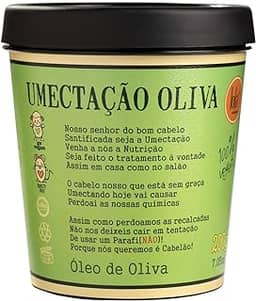 Umectação Oliva, Lola Cosmetics, Verde/Preto