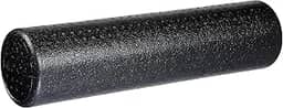 JustGoFit Rolo De Massagem 60Cm Preto Para Relaxamento Muscular E Fisioterapia Corpo Inteiro