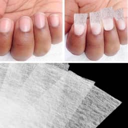 Fibra Tree Seda Tecido Alongamento de Unha Gel, 10 Unidades