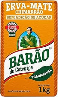 Erva Mate p. chimarrão 1kg embalagem a vácuo Tradicional