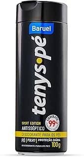 Tenys Pé Baruel Sport Edition Pó 100g - Talco desodorante para os pés