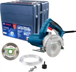Bosch Serra Mármore GDC 151 TITAN 1500W 220V com 1 disco, kit refrigeração e maleta