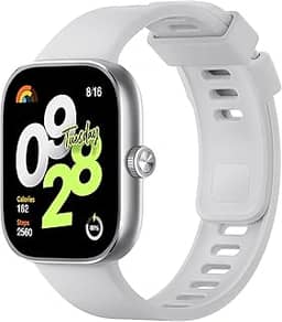 Smartwatch Xiaomi Redmi Watch 4 Hyper OS M2315W1 Silver Gray BHR7848GL (Versão Global)