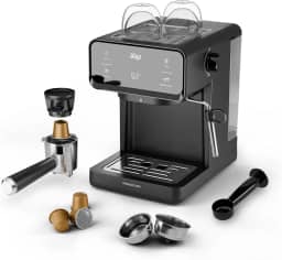 WAP Cafeteira Espresso Digital AROMA PRIME WCM20, Filtro em Inox e Ajuste de Vapor, 1,2 Litros, 20bar 950W 127V