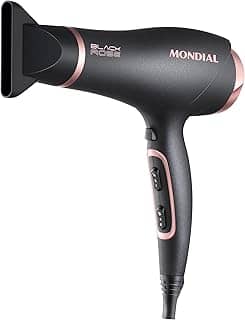 Secador de Cabelos, Mondial, Preto/Golden Rose, 2000W, 220V - SC-37