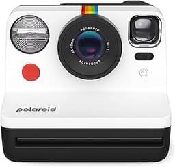 Polaroid Câmera instantânea Now 2nd Generation I-Type - Preto e branco (9072)