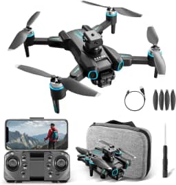 Drone Com Camera Drone Profissional 4K HD Três Câmeras com fluxo óptico FPV Mini Controle Remoto DroneQuadricóptero S4S(GN-503)