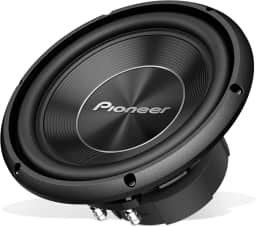 Pioneer Subwoofer de bobina de voz TS-A250D4 25,4 cm Dual 4 ohms, preto