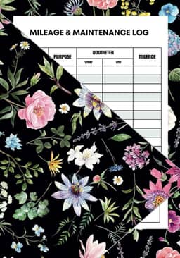 mileage and expense log book for taxes for self employed: 2024 Vehicle Mileage Tracker Notebook