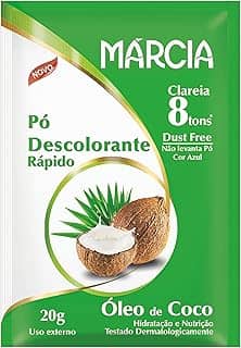 Márcia Cosméticos Pó Descolorante Oléo De Coco Cosméticos
