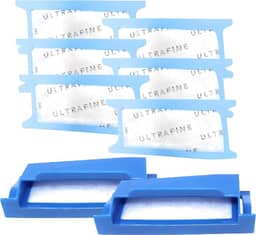 Kit de filtro Cpap Premium - Compatível com a máquina CPAP Philips Respironics Dreamstation - Feito nos EUA - Pacote Combo All-in-1 inclui 2 filtros padrão e 6 ultrafinos (2 pólen 6 ultrafinos)