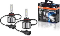 KIT LED COOL BLUE CROSS HB3/HB4 OSRAM - 9005/6CW CBC - Potência 23W - Tensão 12V - 2 anos de Garantia - 6000K Branca Azulada