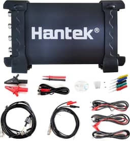 Hantek Osciloscópio digital 6074BE 70MHz 1GSa/s 4CH USB Osciloscópio virtual instrumento de diagnóstico automotivo ferramenta de diagnóstico automática