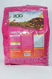 RAÇÃO MEGAZOO EXTRUSADA JABUTIS 3KG