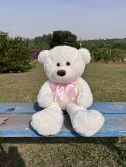 Urso Pelúcia Grande 60cm Hipoalergênico