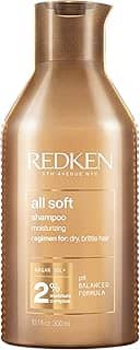Redken Shampoo All Soft | Para Cabelos Secos e Quebradiços ​​| Proporciona Maciez Intensa e Brilho | Com Óleo de Argan | 300ml