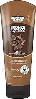 Flores & Vegetais Loção Autobronzeadora Bronze Express 120G