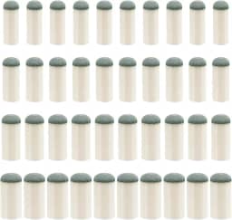 40 peças de pontas de taco de sinuca sem necessidade de cola ou ferramenta, pontas de taco de bilhar 9 mm, 10 mm, 12 mm, 13 mm, pontas de taco de bilhar para sinuca e tacos de sinuca