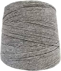 Barbante Eco Brasil 6 fios 1kg 980m Soberano cores a escolha (Cinza)