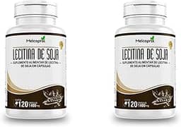 2x Lecitina de soja 120 acps 1400mg Melcoprol