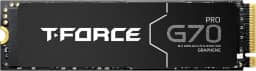 TEAMGROUP T-Force G70 PRO Dissipador de calor de grafeno 4TB DRAM SLC Cache 3D TLC NAND NVMe InnoGrit PCIe Gen4x4 M.2 2280 SSD interno para jogos funciona com PS5 Read/Write 7400/6600 MB/s